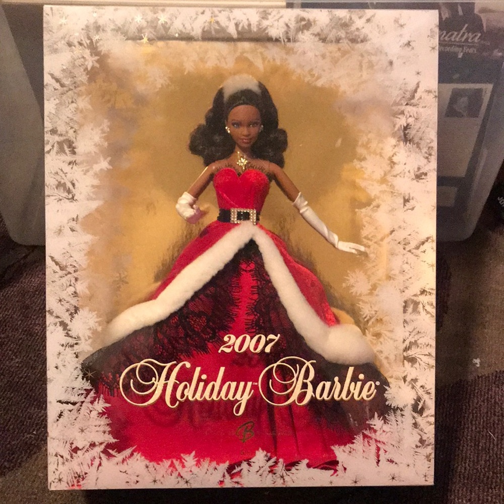 2007 Collectable Black Holiday Barbie